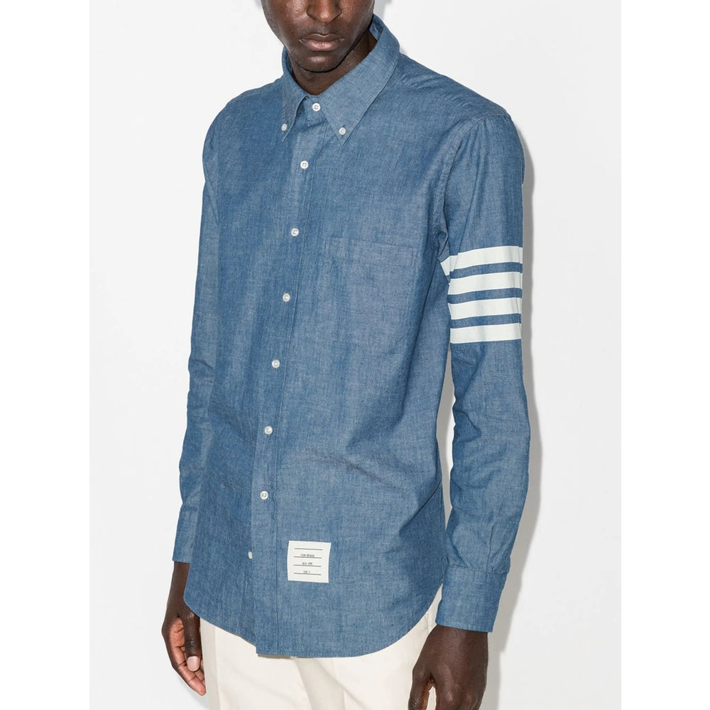 Thom Browne Blue Shirts Men THOM BROWNE