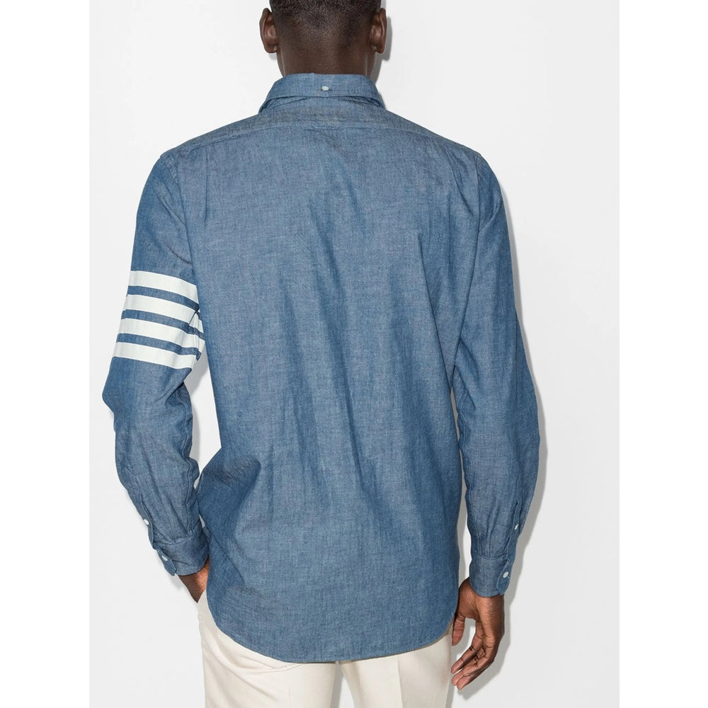 Thom Browne Blue Shirts Men THOM BROWNE