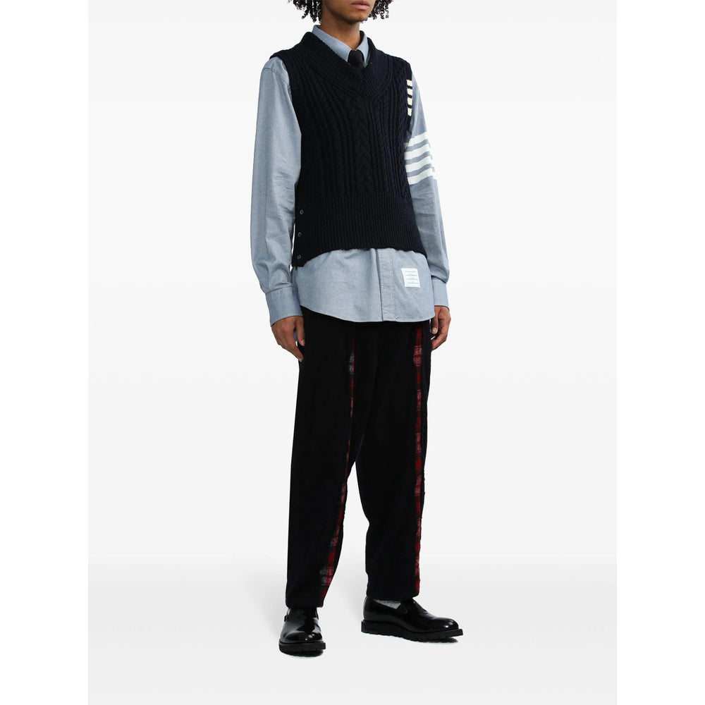 Thom Browne Blue Shirts Men THOM BROWNE