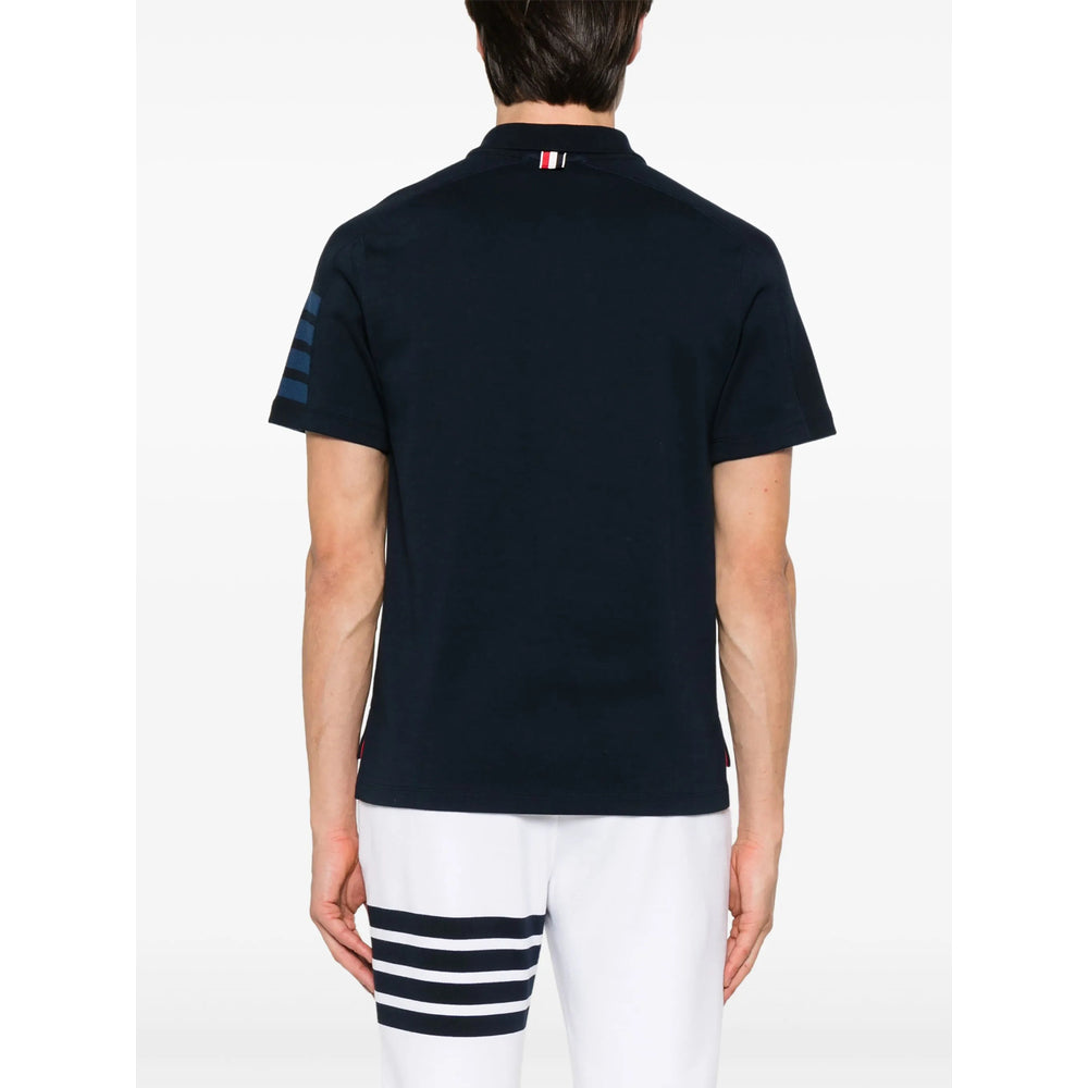 Thom Browne Blue Polo Shirts Men