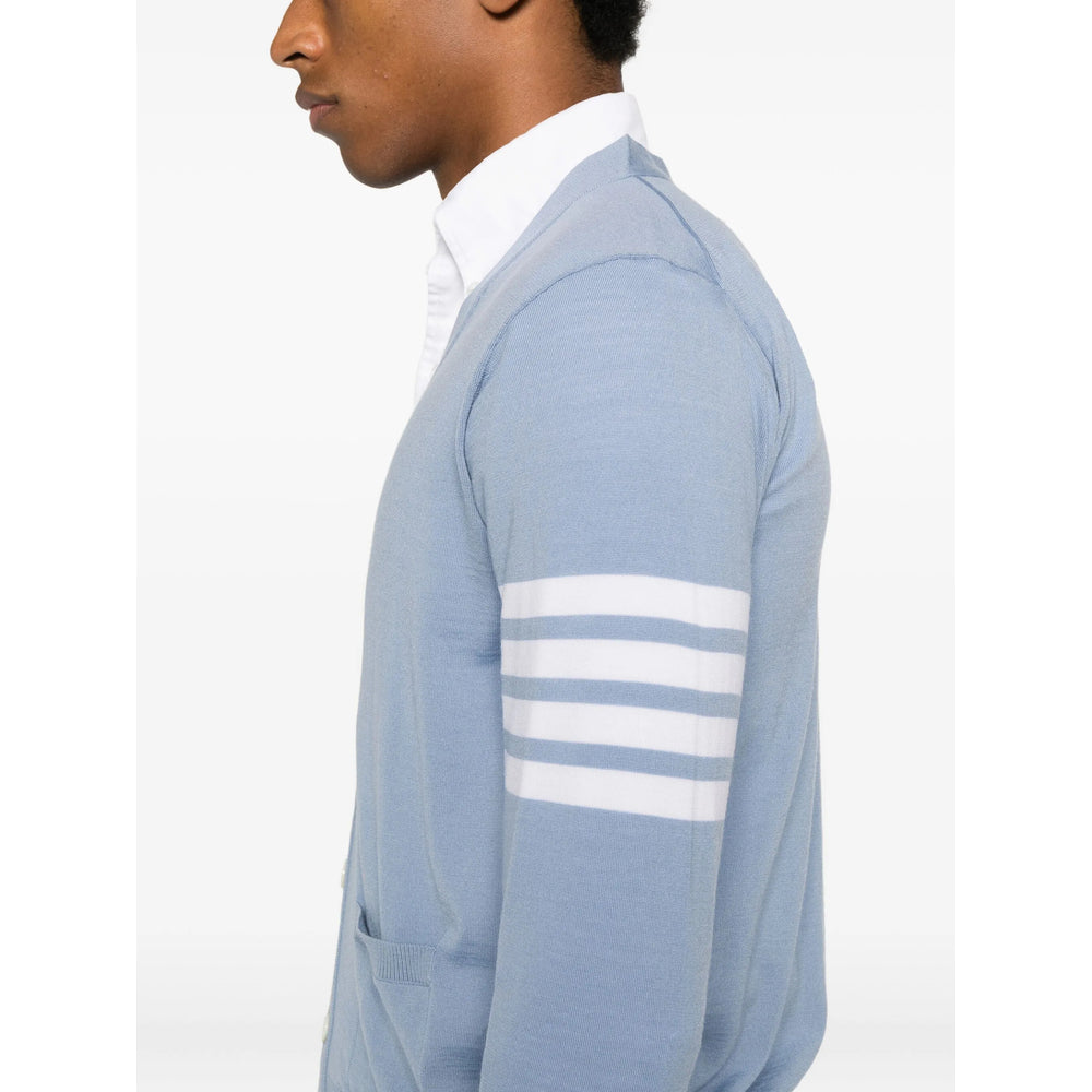 Thom Browne Blue Sweaters & Knitwear - Cardigans Men THOM BROWNE