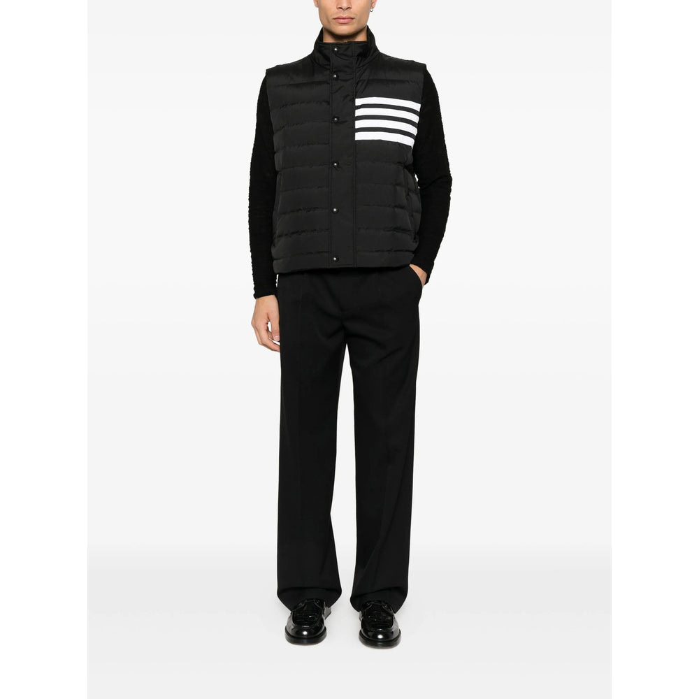 Thom Browne Black Jackets Men THOM BROWNE