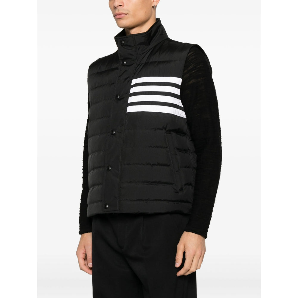 Thom Browne Black Jackets Men THOM BROWNE