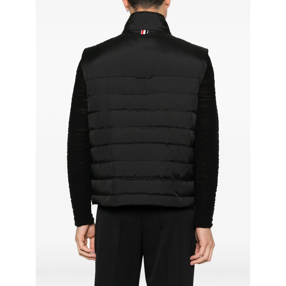 Thom Browne Black Jackets Men THOM BROWNE