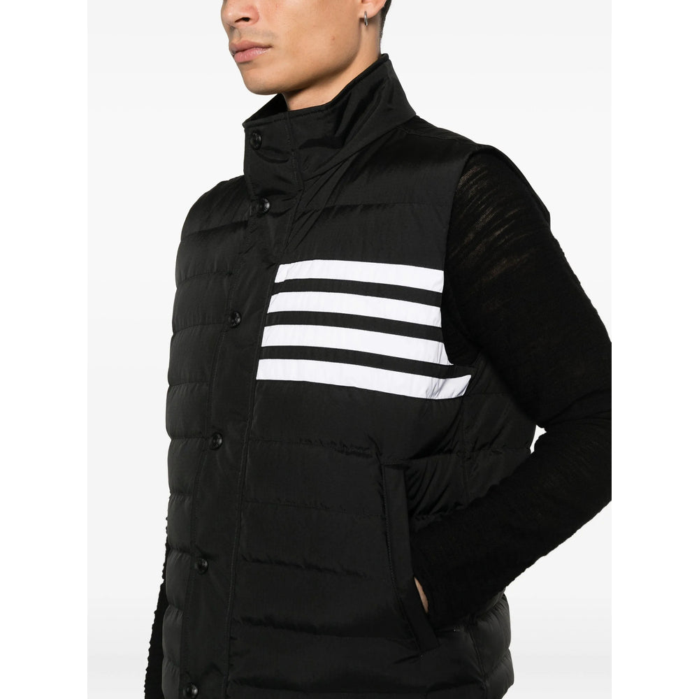 Thom Browne Black Jackets Men THOM BROWNE