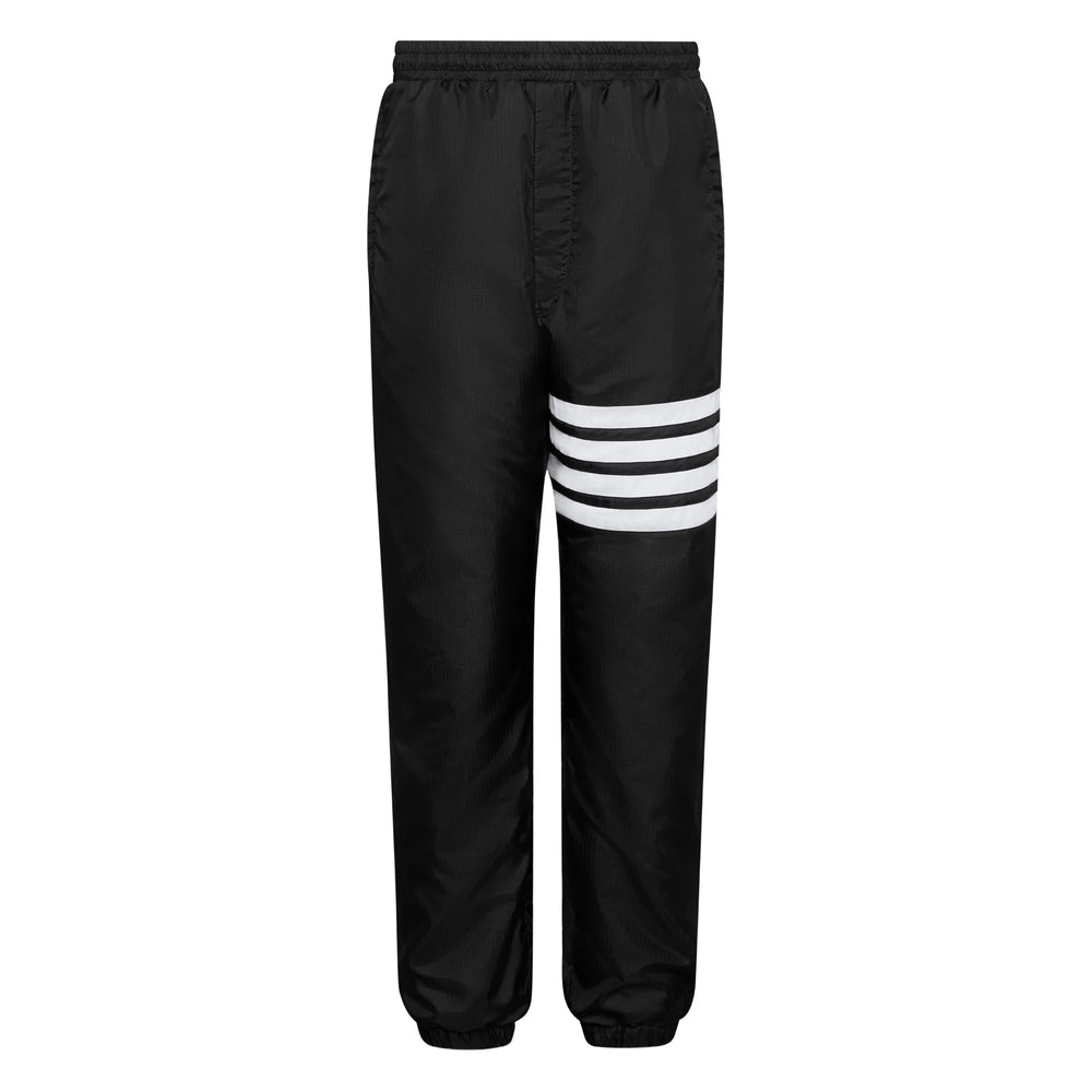 Thom Browne Black Trousers - Track Pants Men THOM BROWNE