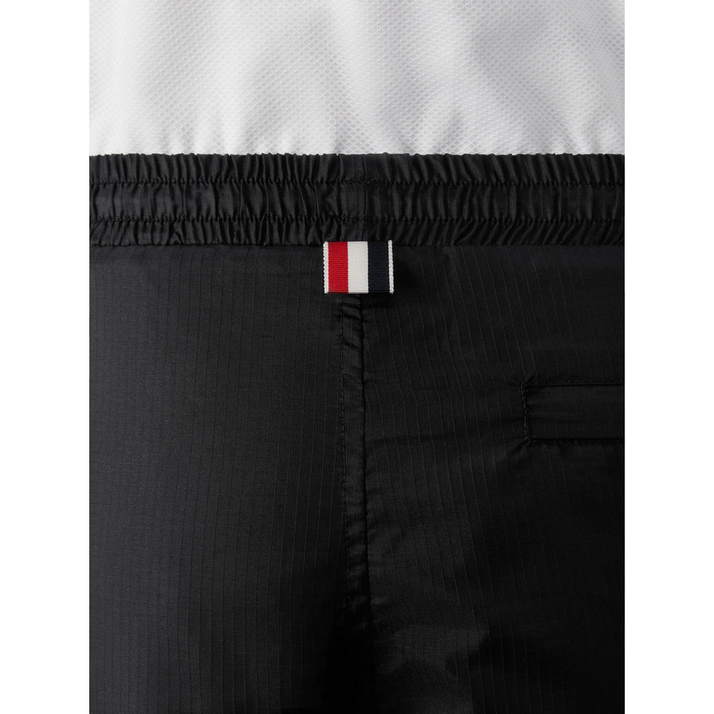 Thom Browne Black Trousers - Track Pants Men THOM BROWNE