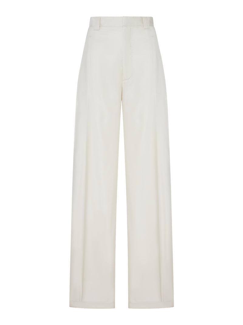 Phoebe Philo Women Silk Blend Chino Trousers PHOEBE PHILO