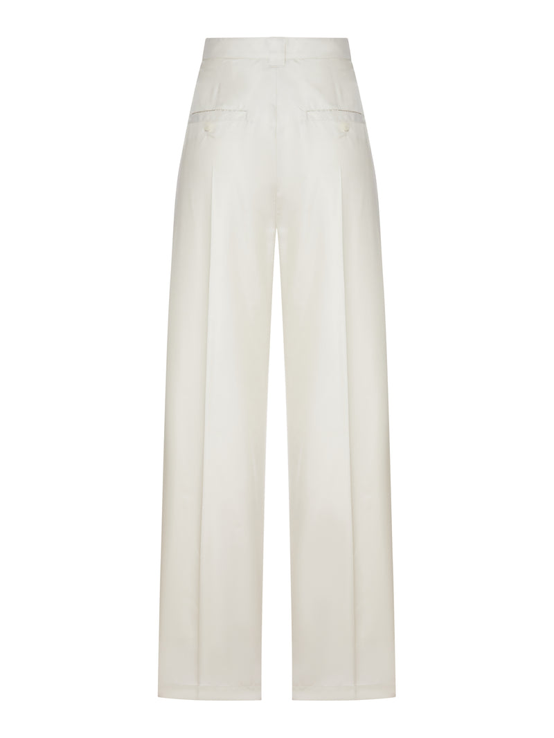 Phoebe Philo Women Silk Blend Chino Trousers PHOEBE PHILO