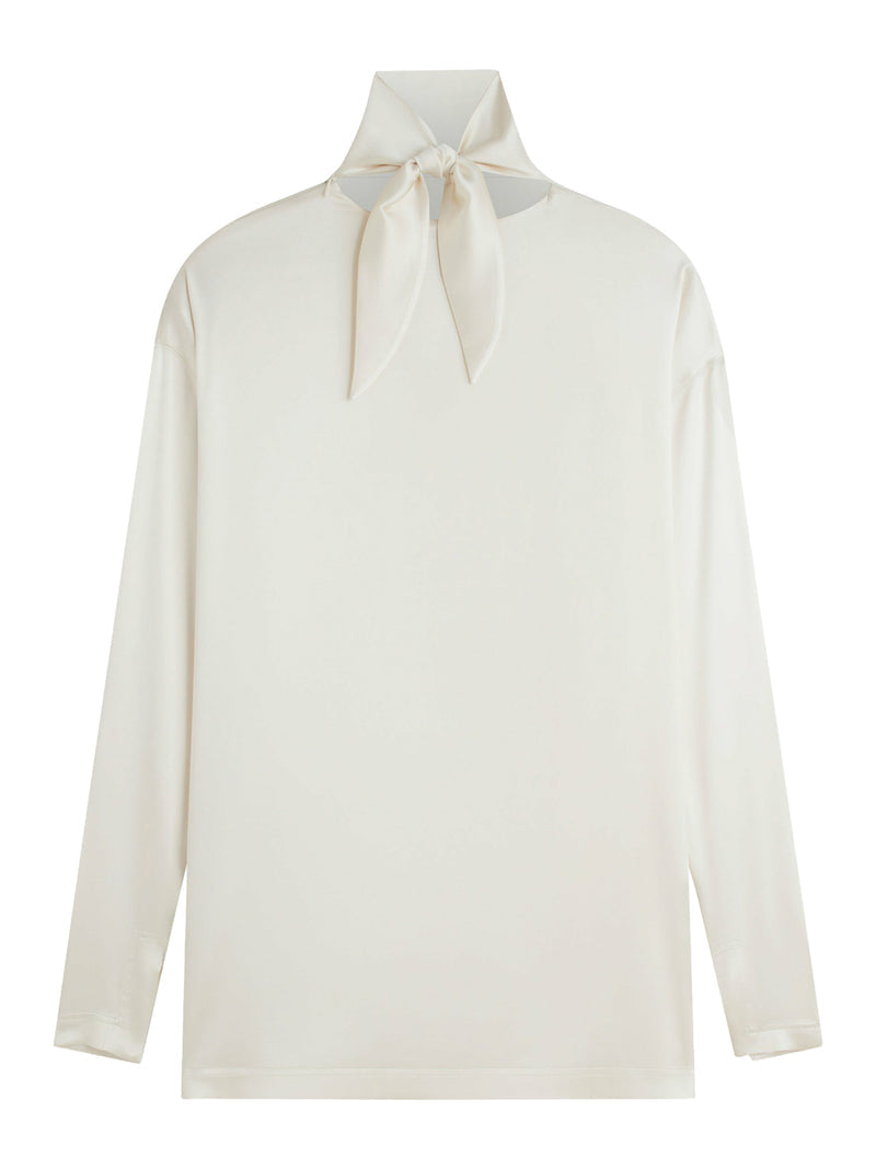 Phoebe Philo Women Silk Knot Neck Top PHOEBE PHILO