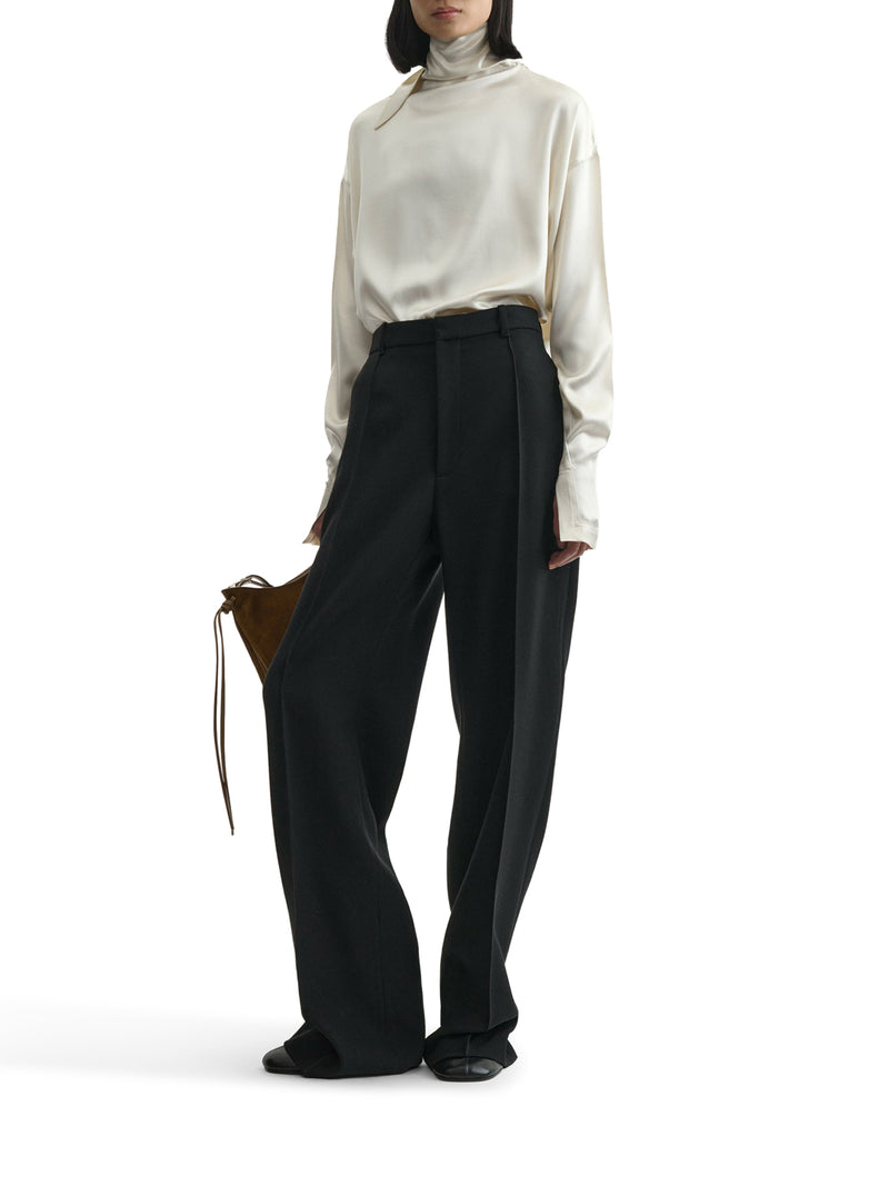 Phoebe Philo Women Silk Knot Neck Top PHOEBE PHILO
