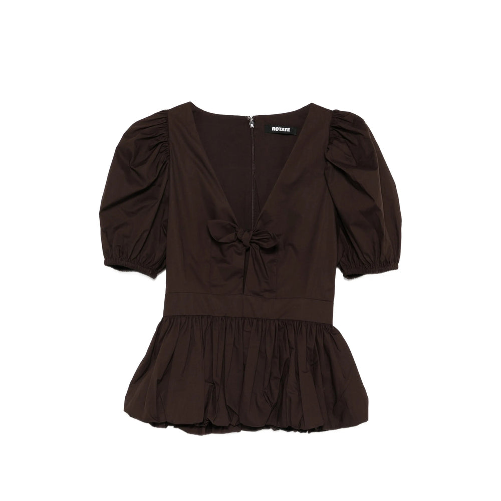 Rotate Brown Tops - Blouses Women ROTATE