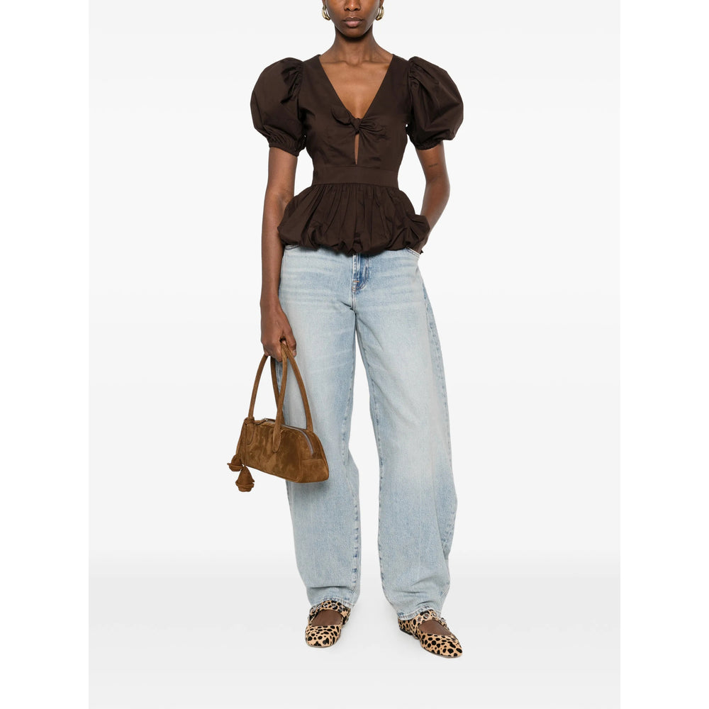 Rotate Brown Tops - Blouses Women ROTATE