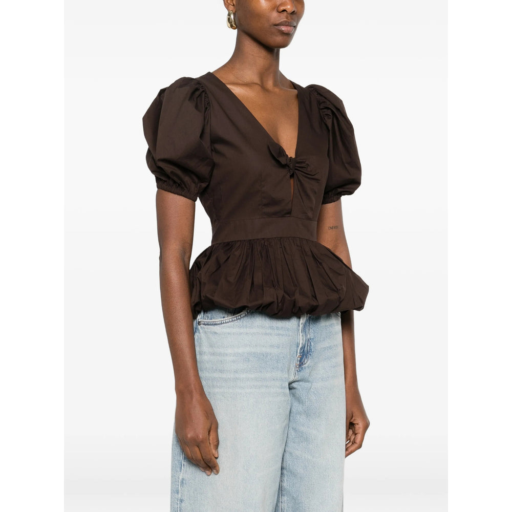Rotate Brown Tops - Blouses Women ROTATE