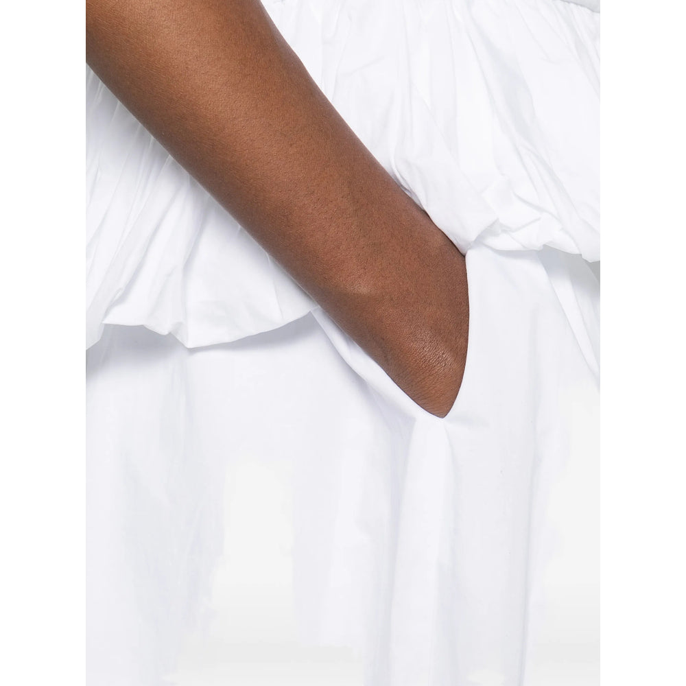 Rotate White Trousers - Tapered Trousers Women ROTATE