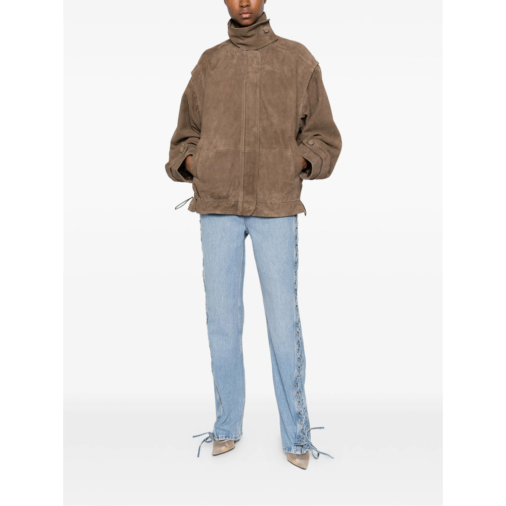 Rotate Blue Denim - Straight-Leg Jeans Women ROTATE