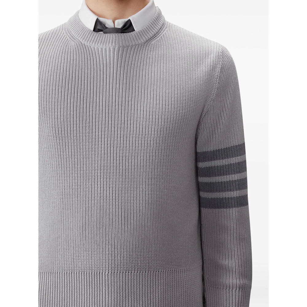 Thom Browne Grey Sweaters & Knitwear - Jumpers Men THOM BROWNE