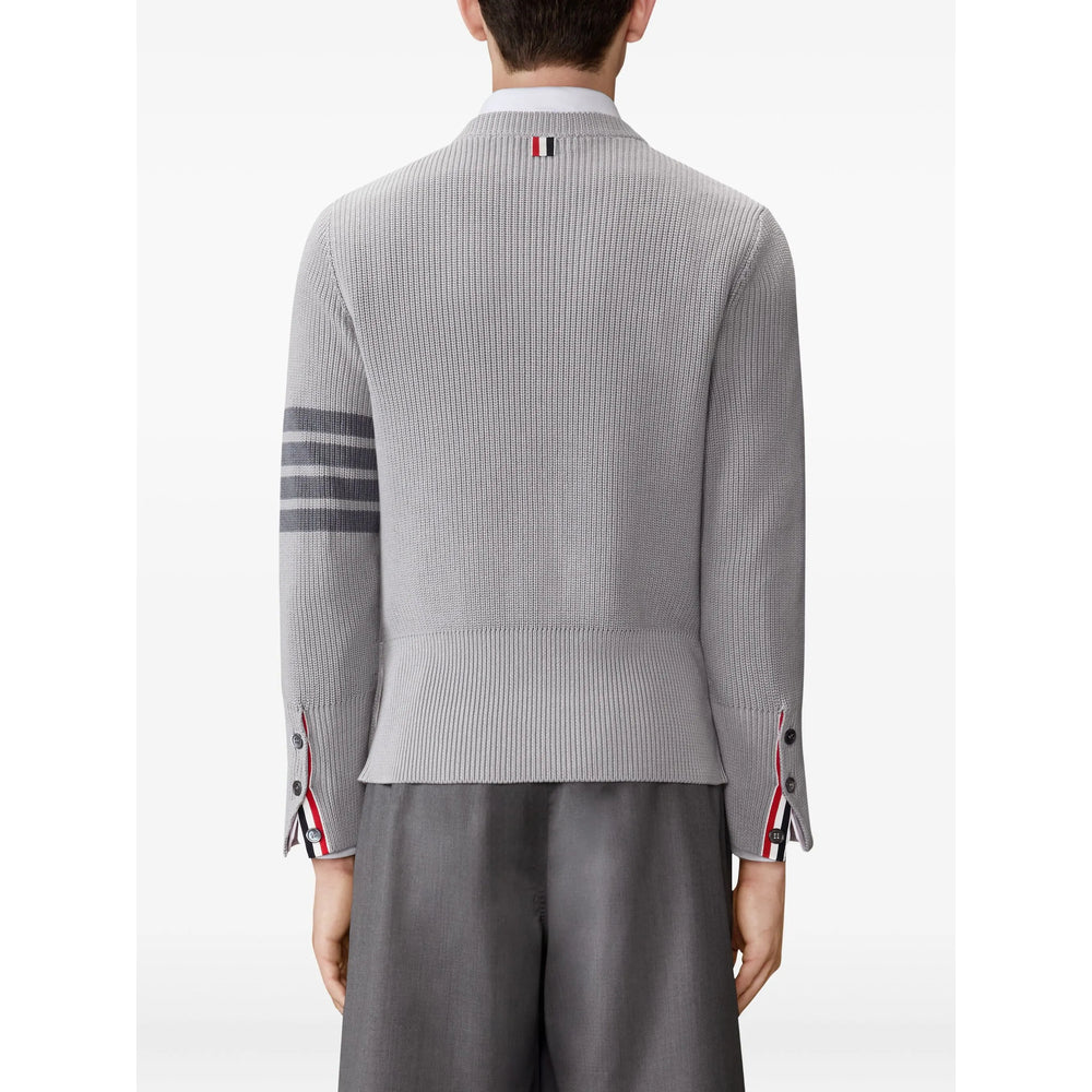 Thom Browne Grey Sweaters & Knitwear - Jumpers Men THOM BROWNE