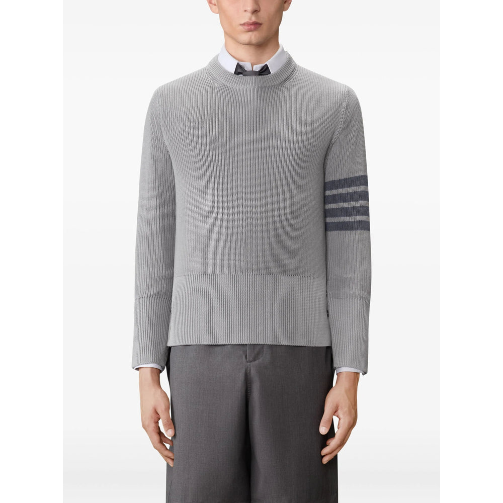 Thom Browne Grey Sweaters & Knitwear - Jumpers Men THOM BROWNE