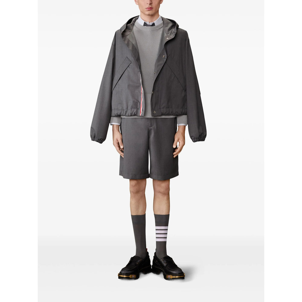 Thom Browne Grey Sweaters & Knitwear - Jumpers Men THOM BROWNE
