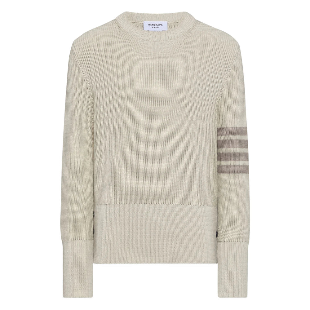 Thom Browne Neutrals Sweaters & Knitwear - Jumpers Men THOM BROWNE