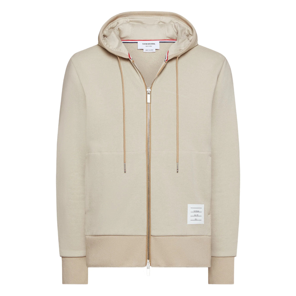 Thom Browne Neutrals Sweaters & Knitwear - Hoodies Men THOM BROWNE