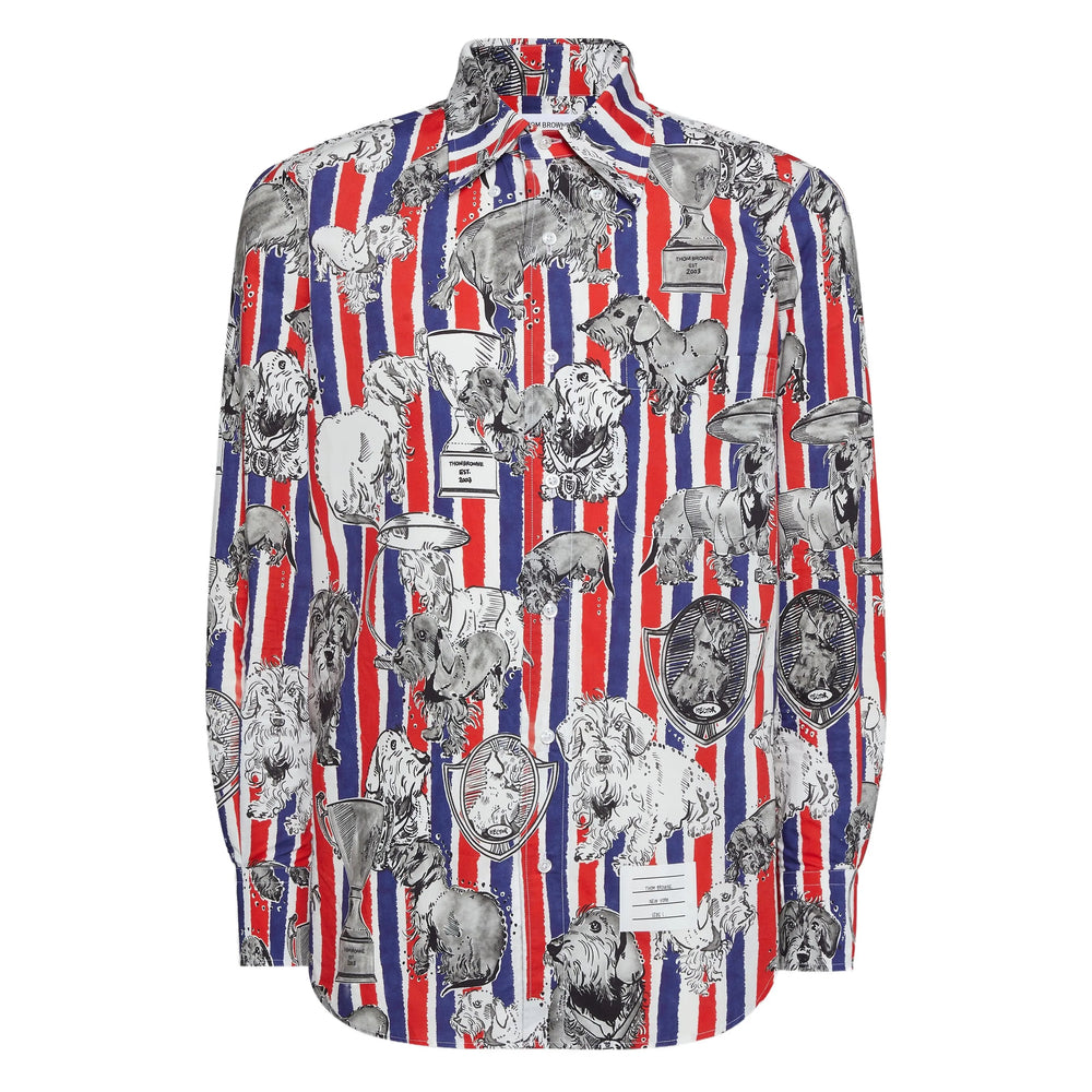 Thom Browne Red Shirts Men THOM BROWNE