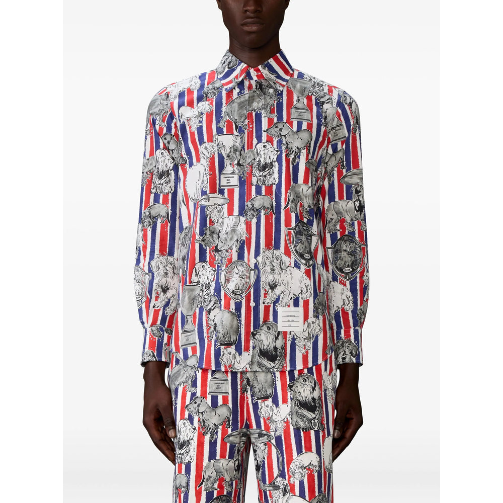 Thom Browne Red Shirts Men THOM BROWNE