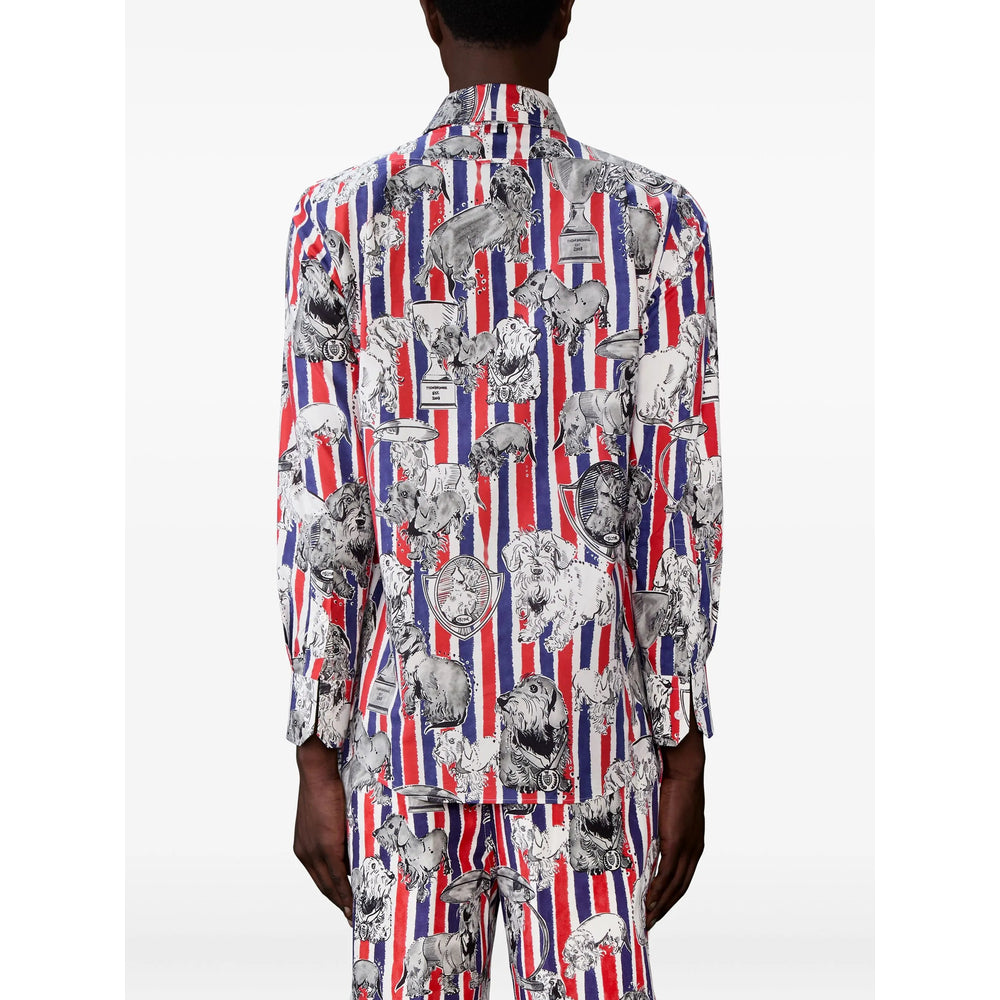 Thom Browne Red Shirts Men THOM BROWNE