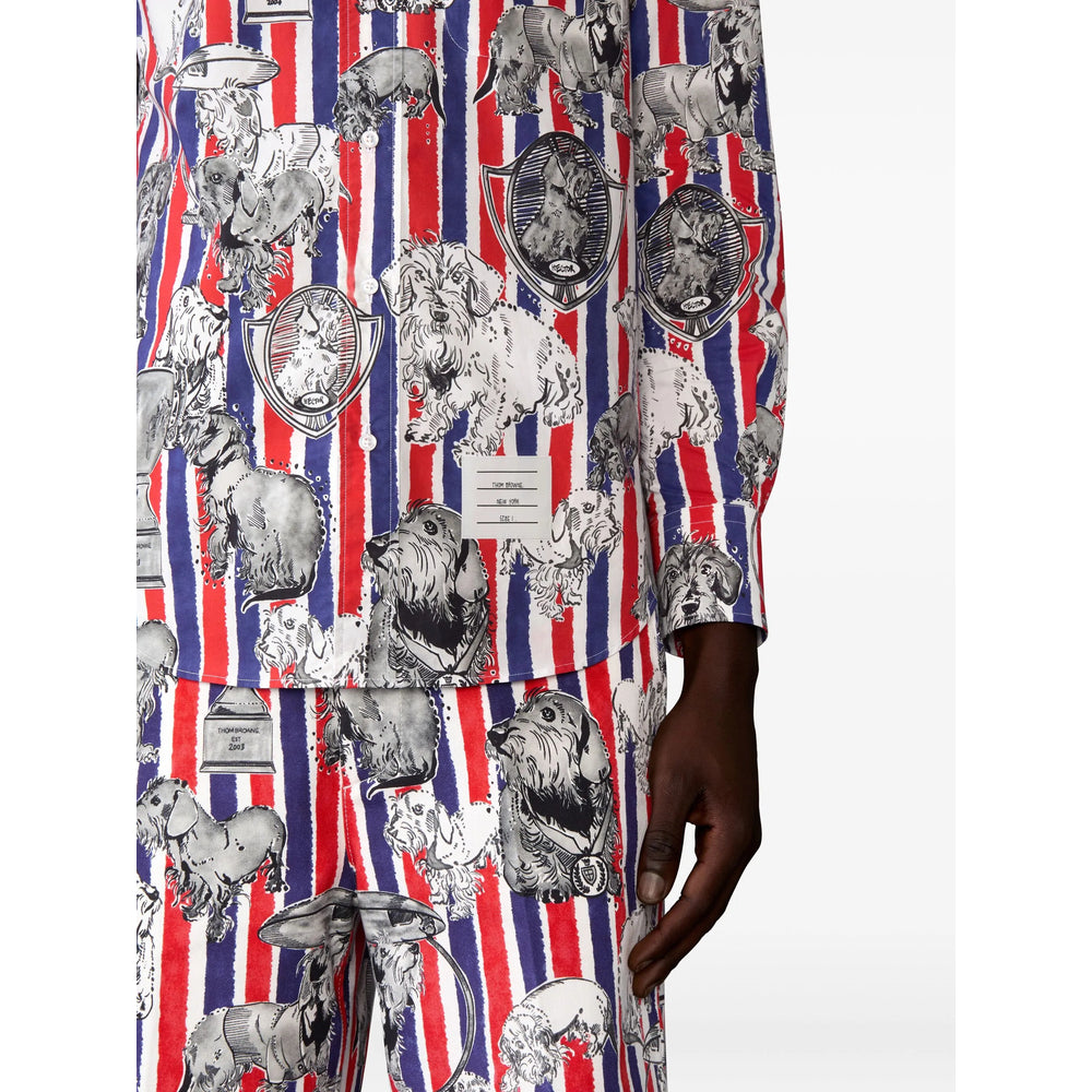 Thom Browne Red Shirts Men THOM BROWNE