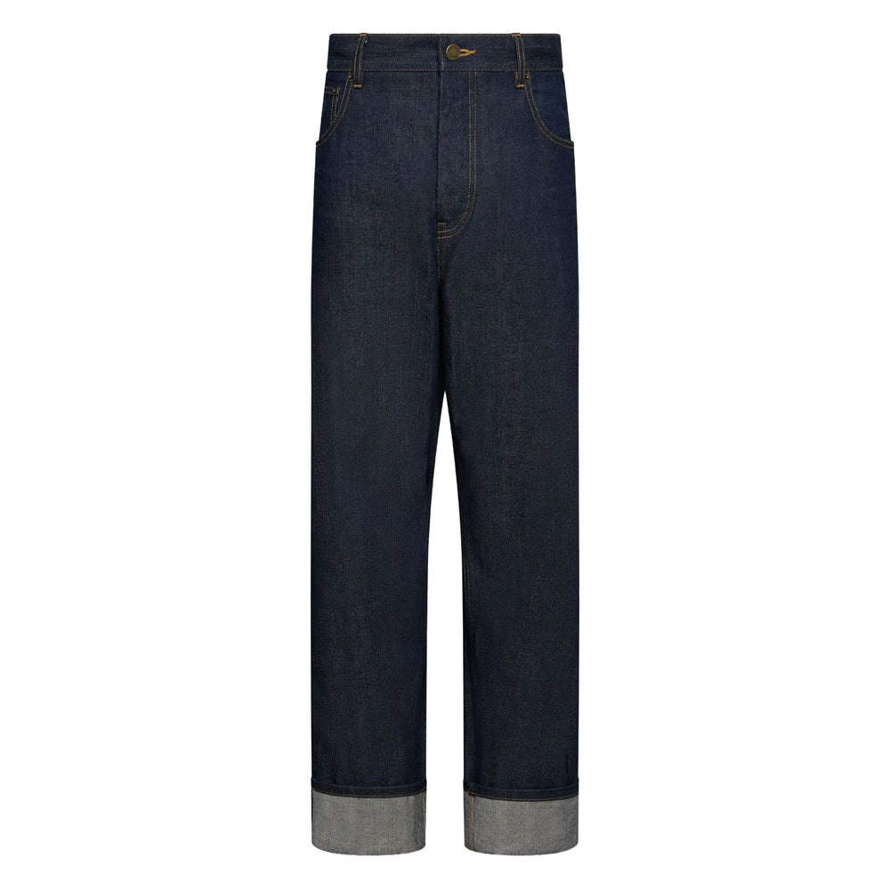 Thom Browne Blue Denim - Regular & Straight-Leg Jeans Men THOM BROWNE