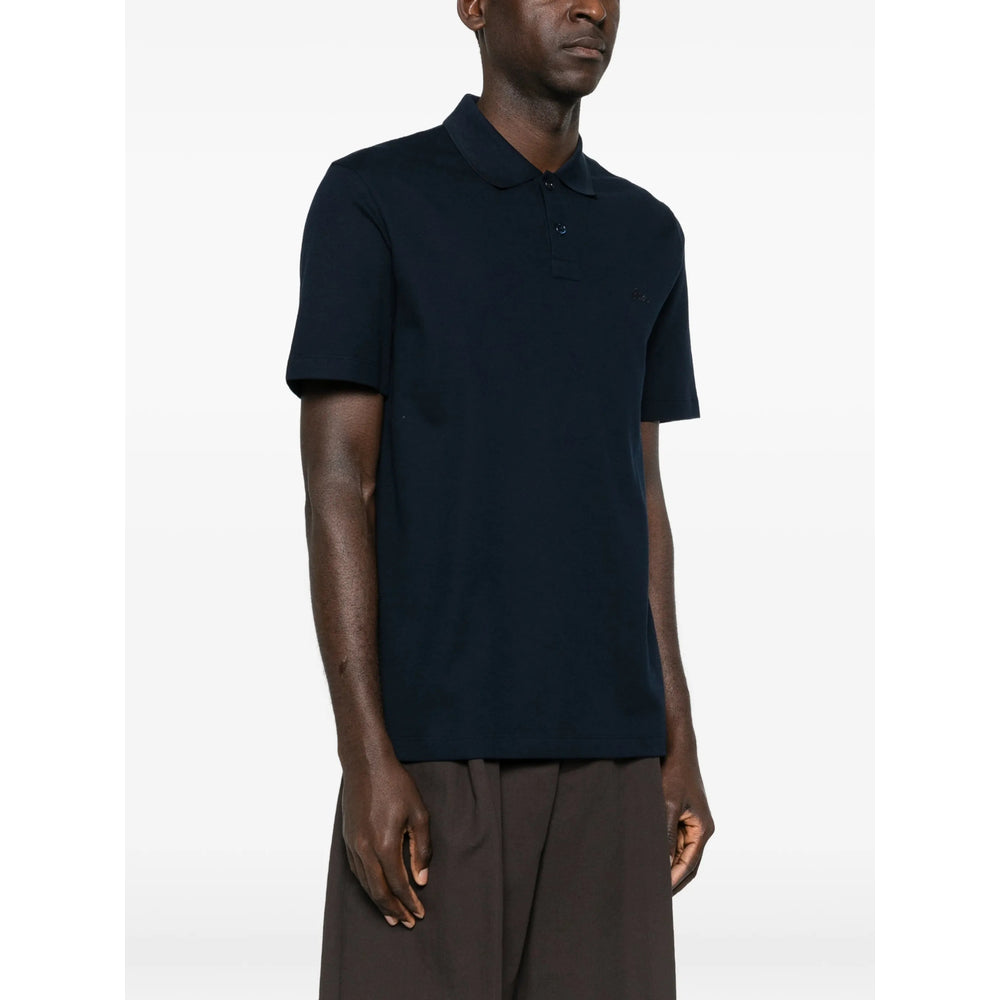 Brioni Blue Polo Shirts Men BRIONI