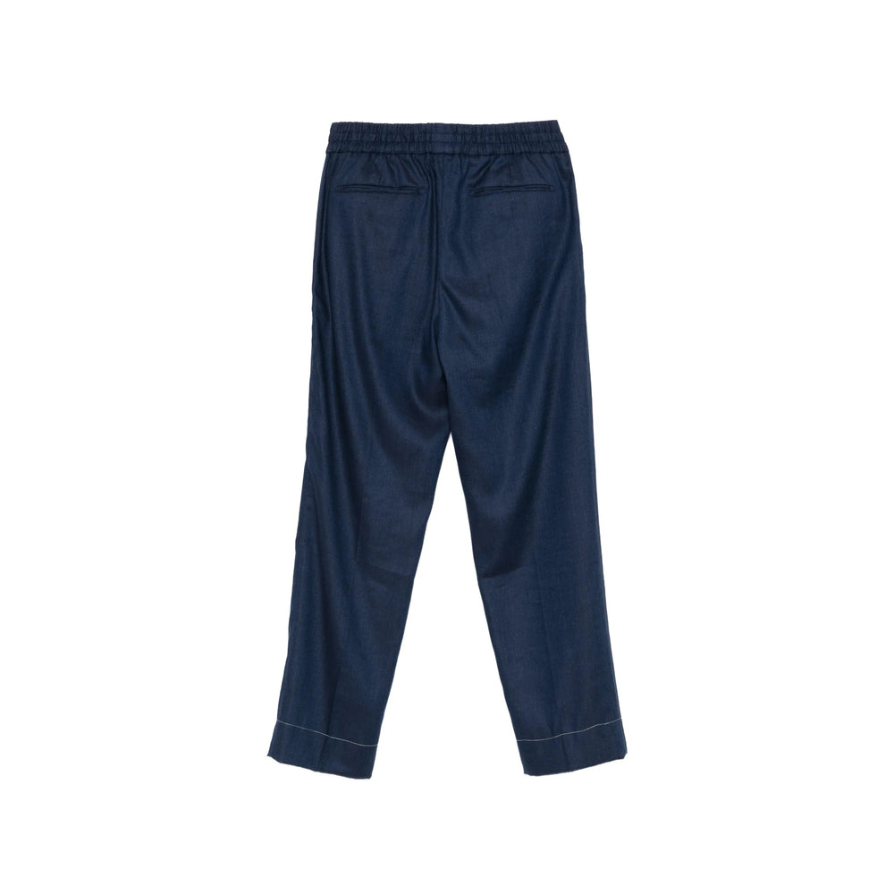 Brioni Blue Trousers - Tailored Trousers Men BRIONI