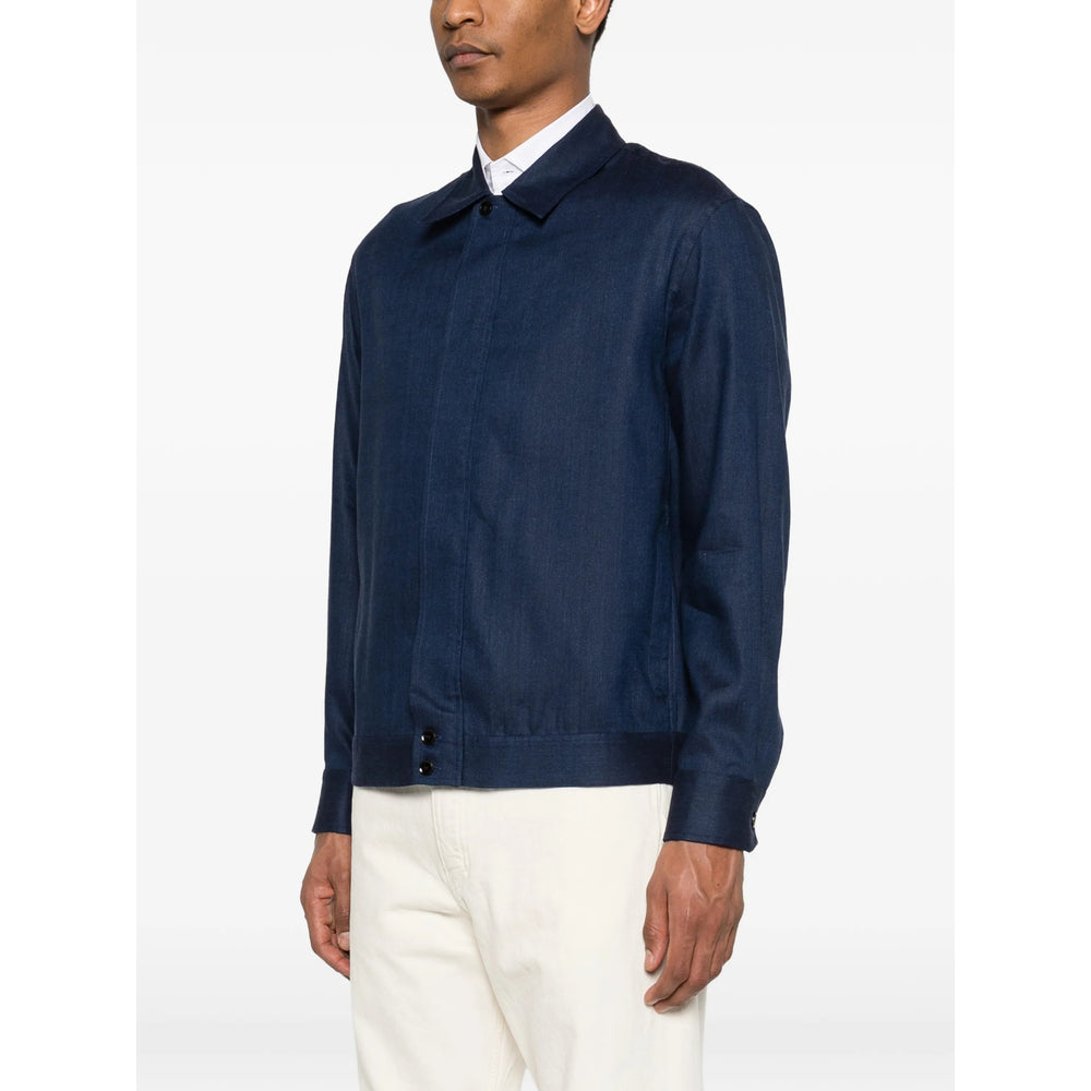Brioni Blue Jackets - Shirt Jackets Men BRIONI