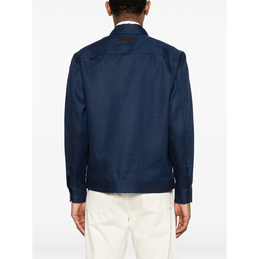 Brioni Blue Jackets - Shirt Jackets Men BRIONI