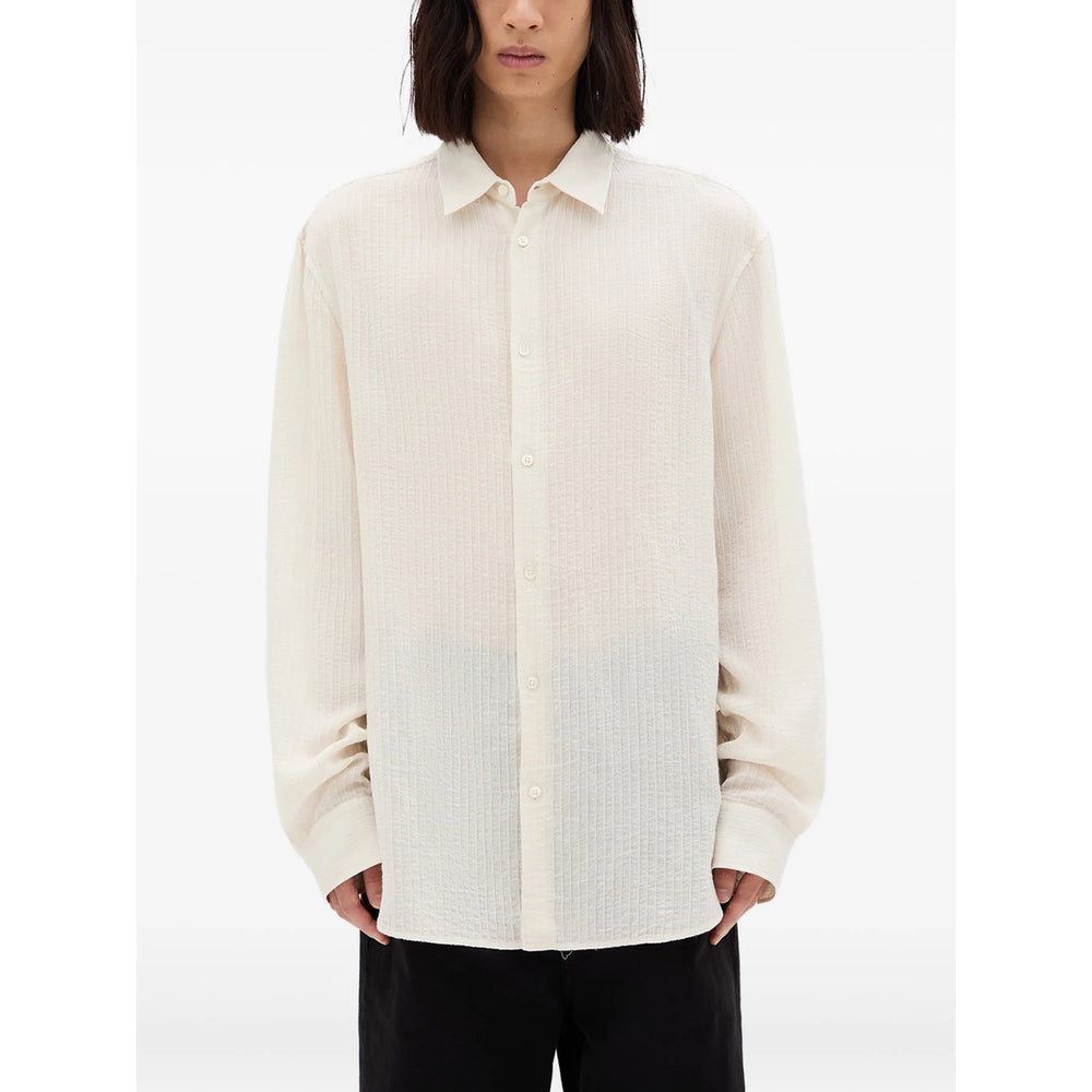 Ann Demeulemeester Neutrals Shirts Men ANN DEMEULEMEESTER