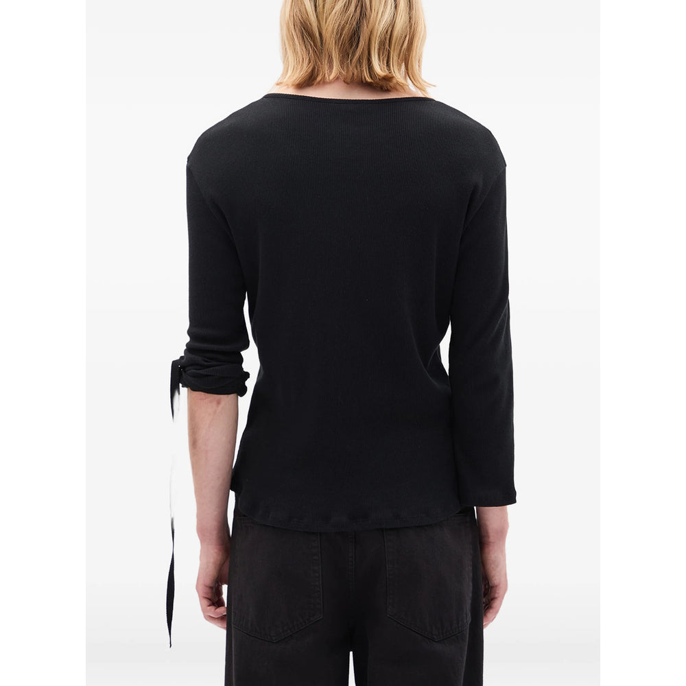 Ann Demeulemeester Black T-Shirts & Vests - T-Shirts Men ANN DEMEULEMEESTER