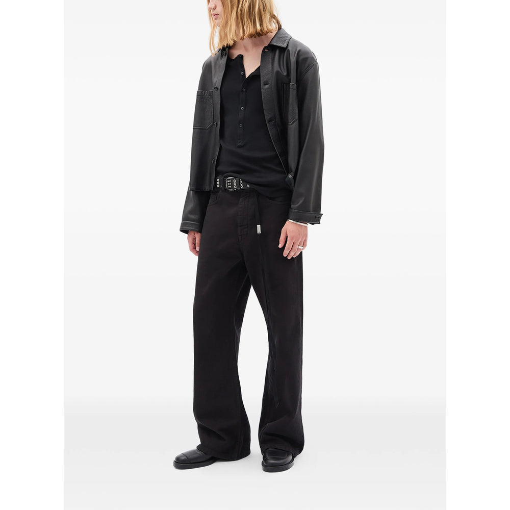 Ann Demeulemeester Black T-Shirts & Vests - T-Shirts Men ANN DEMEULEMEESTER