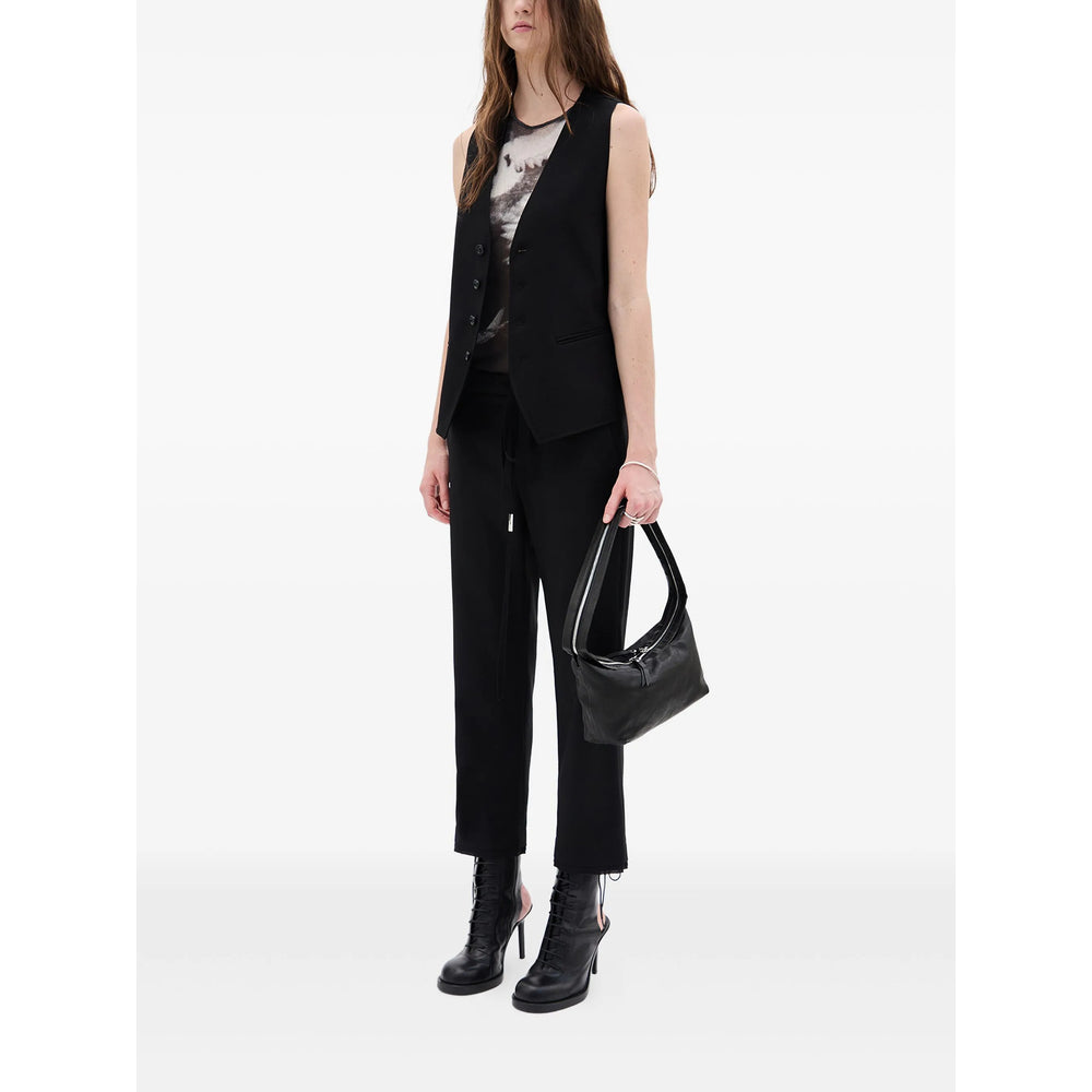 Ann Demeulemeester Black Jackets - Waistcoat & Gilets Women ANN DEMEULEMEESTER