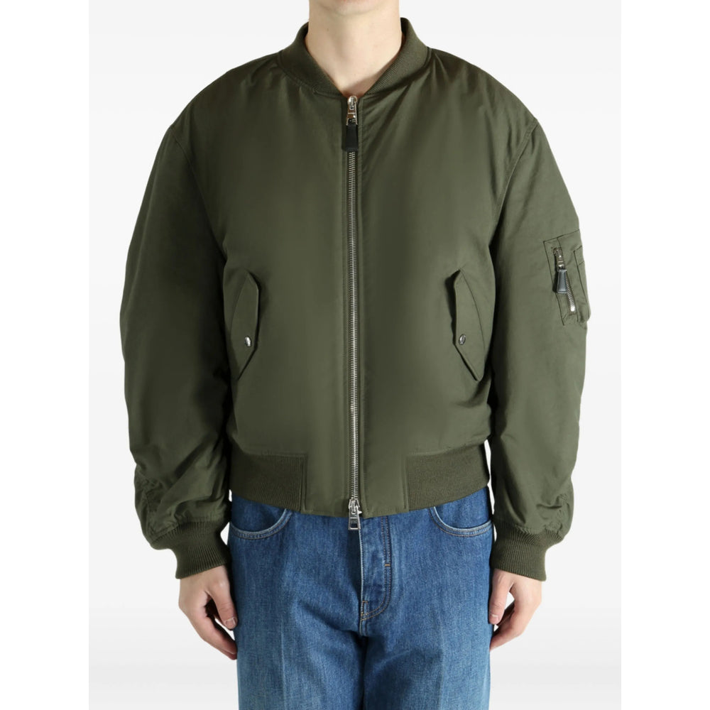 Givenchy Green Jackets Men GIVENCHY