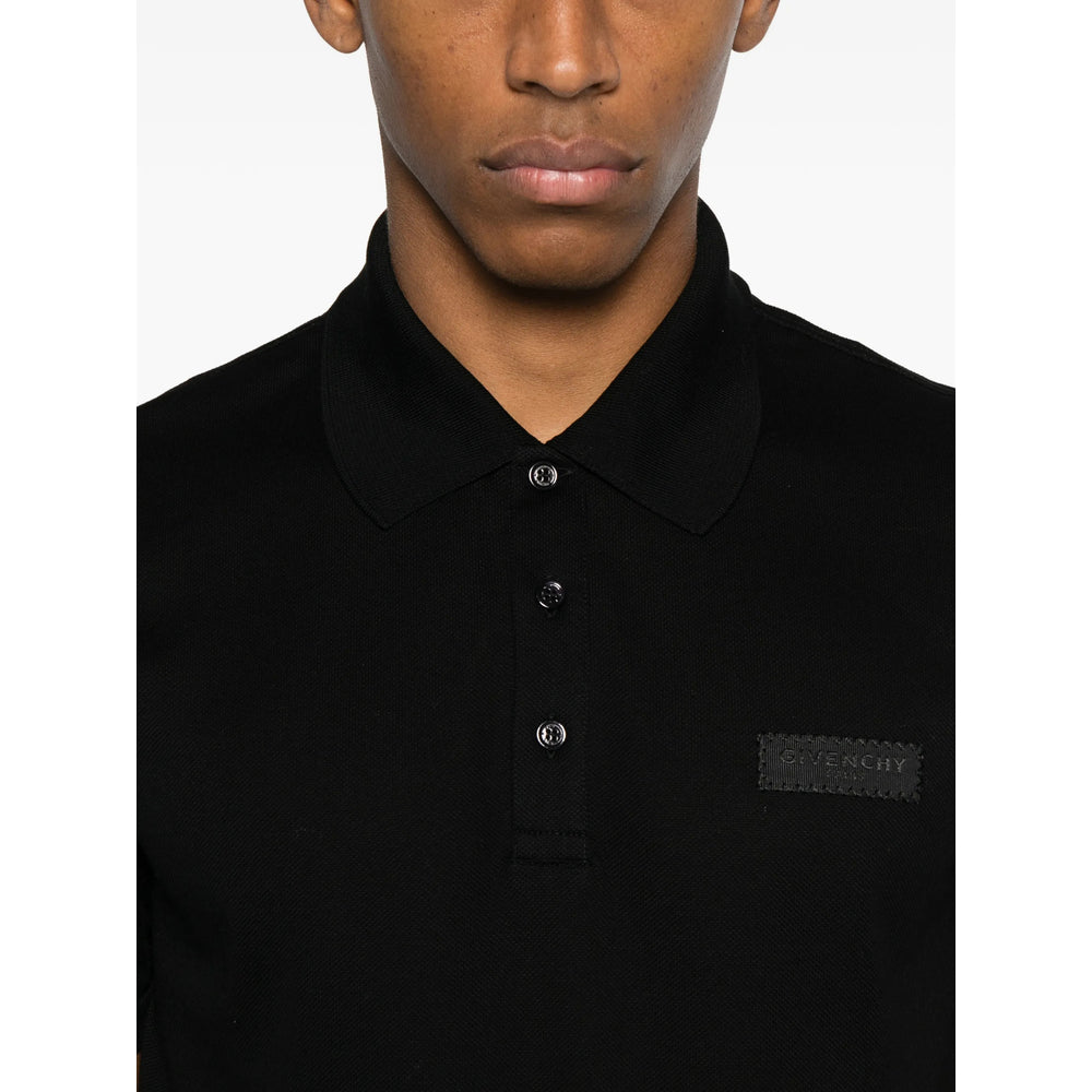 Givenchy Black Polo Shirts Men GIVENCHY