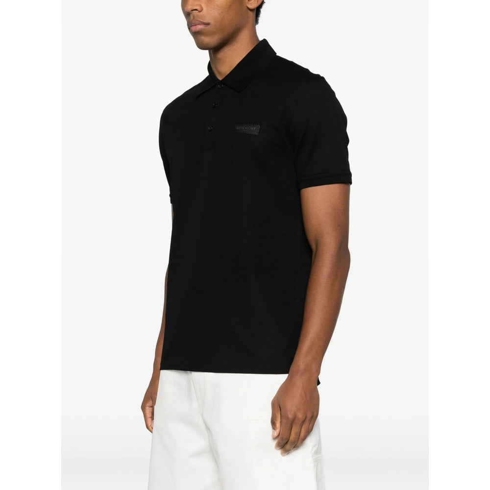 Givenchy Black Polo Shirts Men GIVENCHY