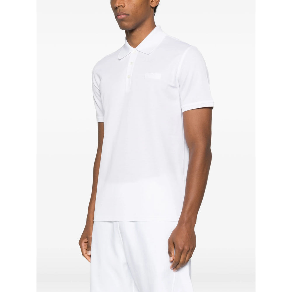 Givenchy White Polo Shirts Men GIVENCHY
