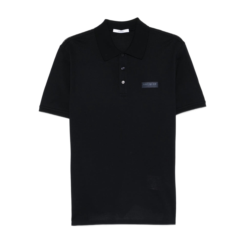 Givenchy Black Polo Shirts Men GIVENCHY