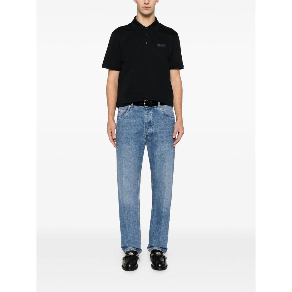 Givenchy Black Polo Shirts Men GIVENCHY