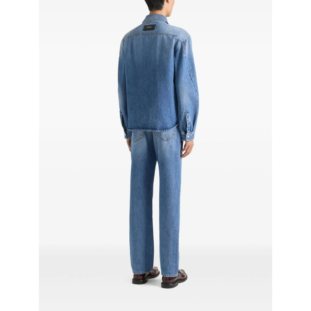 Givenchy Blue Shirts Men GIVENCHY