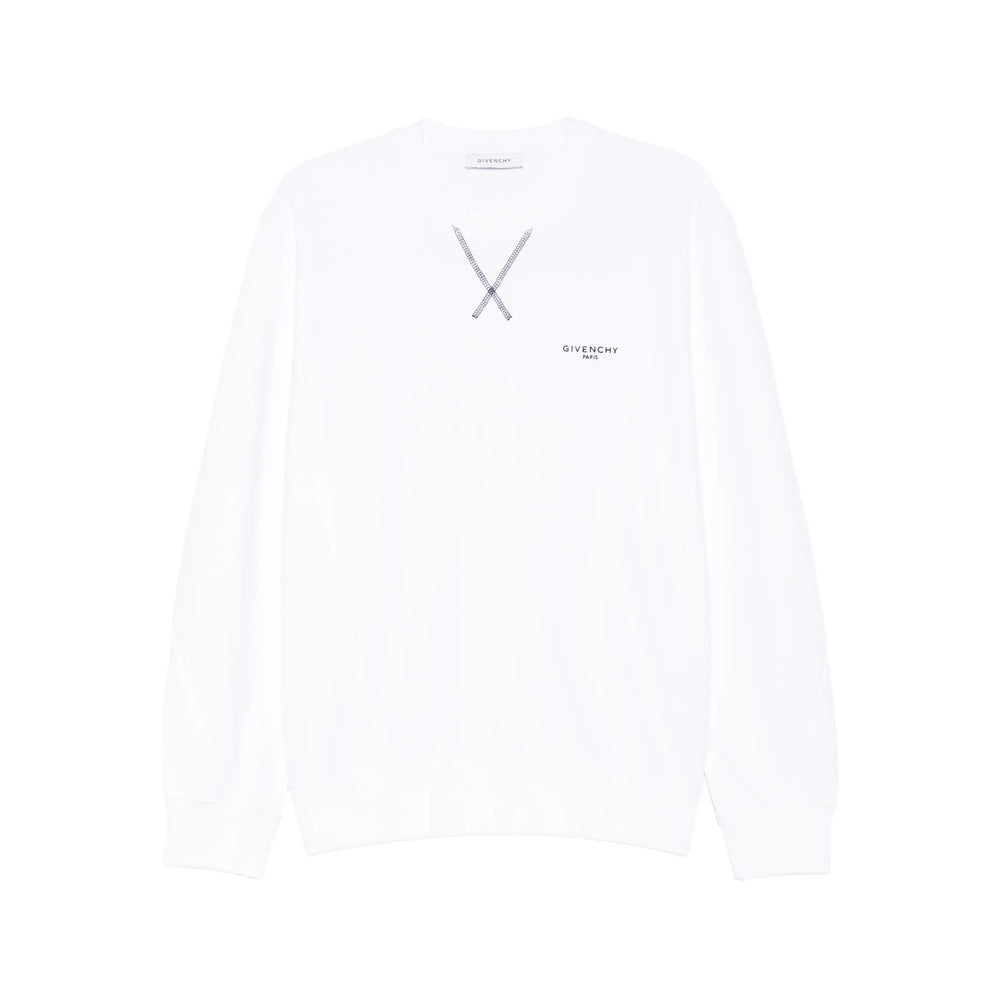 Givenchy White Sweaters & Knitwear - Sweatshirts Men GIVENCHY