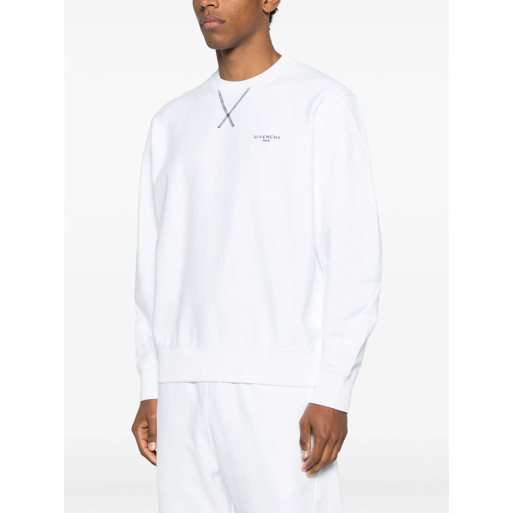 Givenchy White Sweaters & Knitwear - Sweatshirts Men GIVENCHY