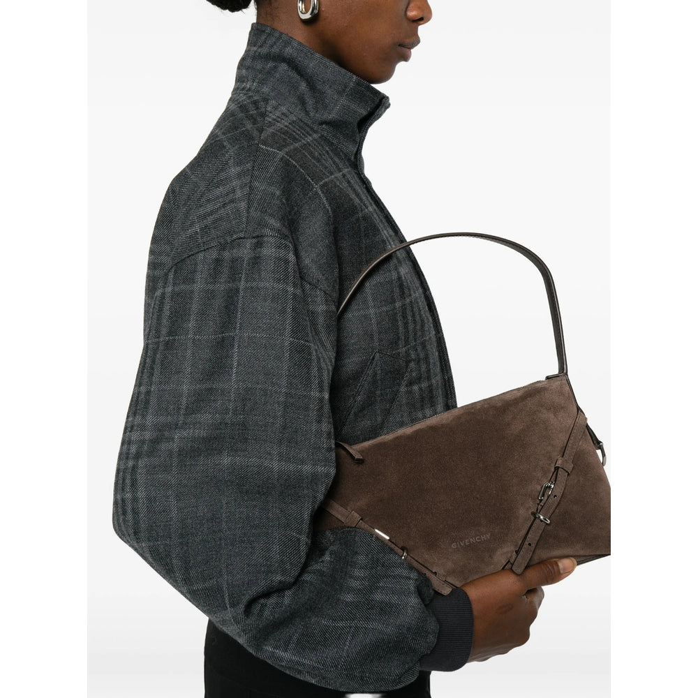 Givenchy Brown Shoulder Bags Women GIVENCHY