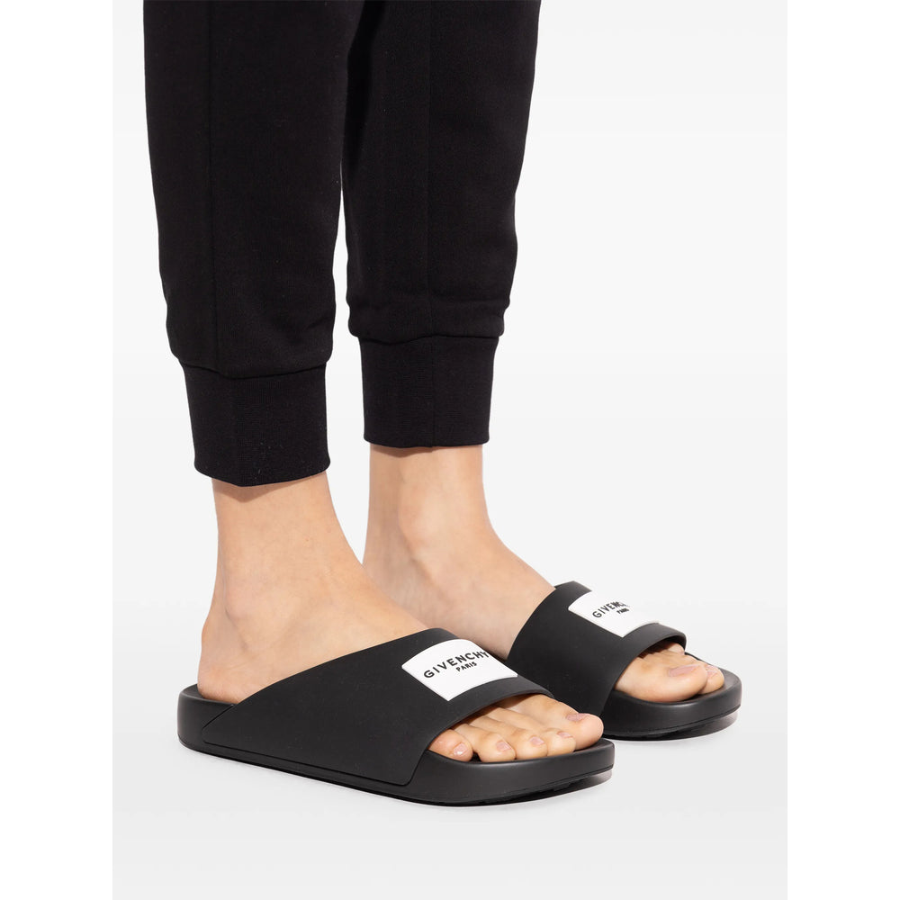 Givenchy Black Flip-Flops & Slides Women GIVENCHY